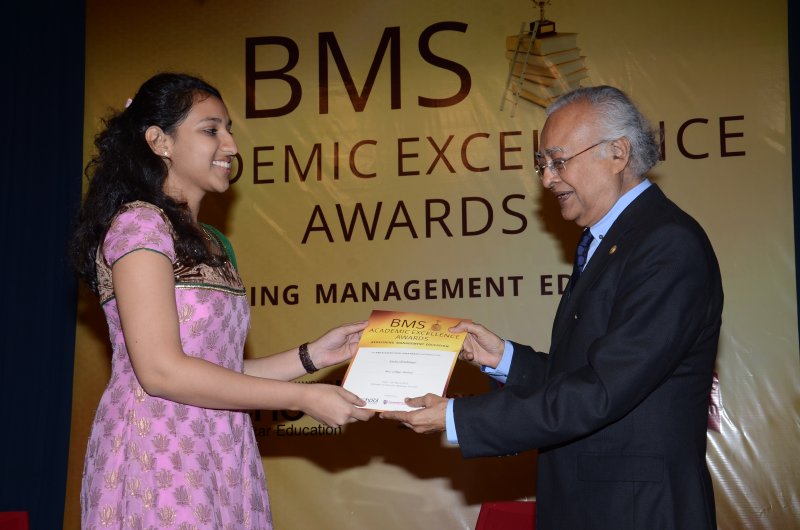 BMS Academic Excellence Award 096 BMS Bachelor of Management