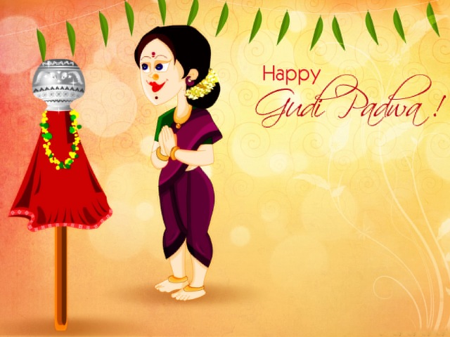 Gudi Padwa 2014 Wallpapers lady