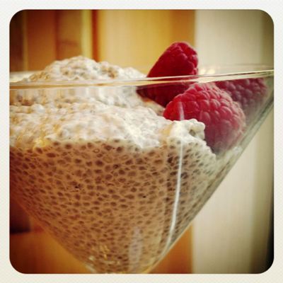 Chia Seed Tapioca Pudding
