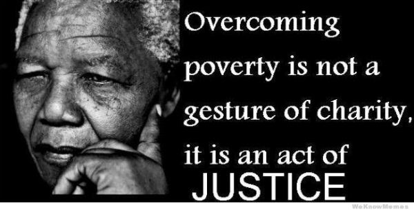 Nelson Mandela on Overcoming Poverty
