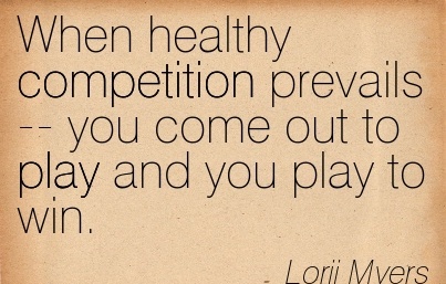 Question Yourself: Is Competition Fatal?