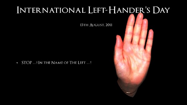 International Lefthanders Day 10