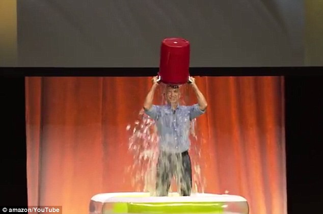 Jeff Bezos accepts the ALS Ice Bucket Challenge #IceBucketChallenge