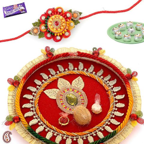 rakhi thali
