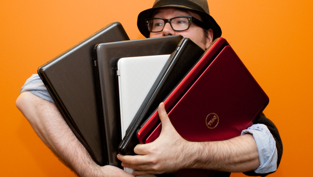 too many laptops