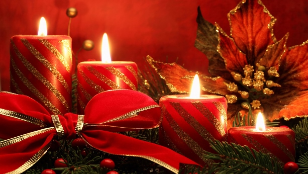 attractive-christmas-candlelight-hd-iphone-wallpaper (613x346) (613x346)