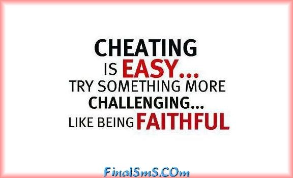Cheating Quotes  (2)
