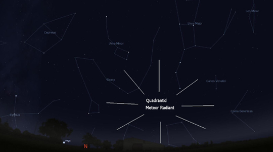 Peak Of Quadrantid Meteor Shower (5)