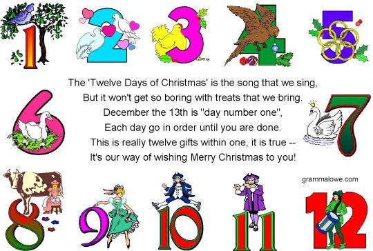 Twelve Days of Christmas  (1)