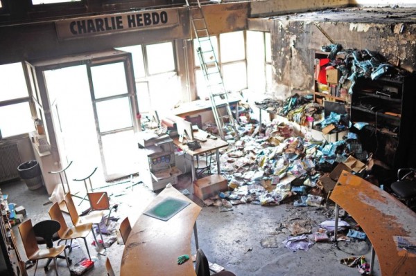 Charlie HebdoThe newspaper's Paris offices were firebombed in 2011