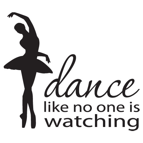 Dance like no one’s watching