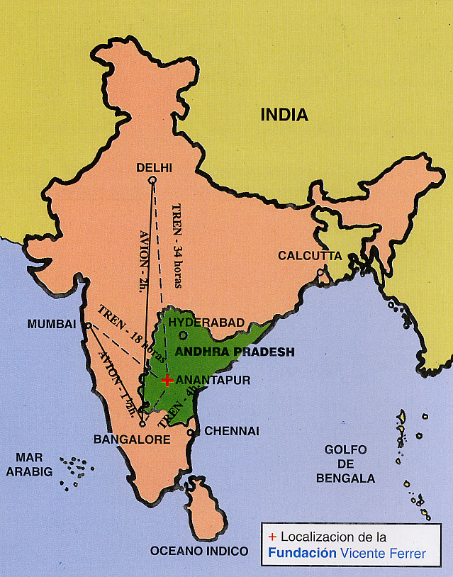 Map Anantapur