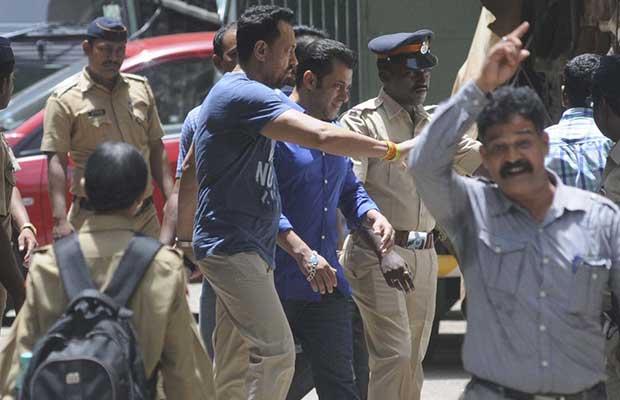 Salman while visiting the court.