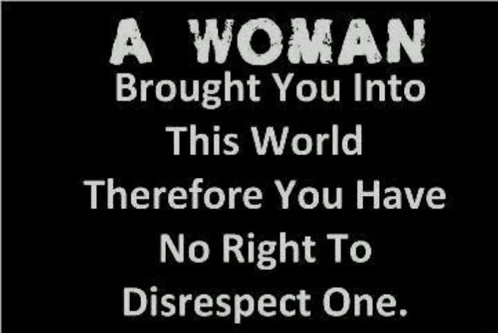 respect woman