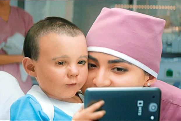 MTS internet baby ad