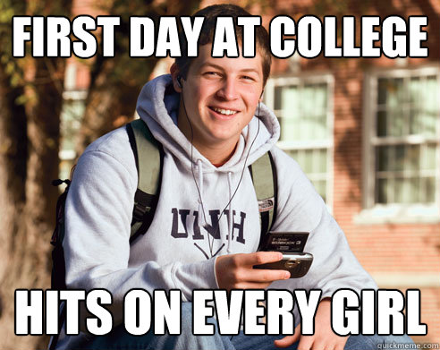 First Day at College Funny Photos  (3)