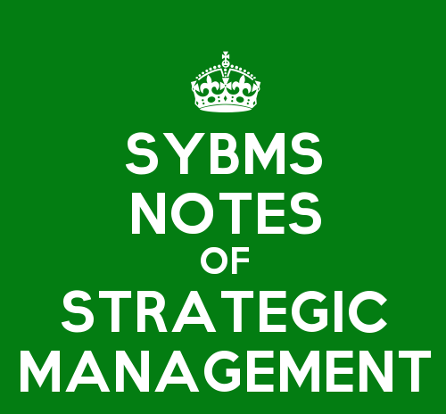 strategic management notes
